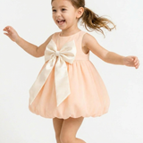 Rose Glow Balloon Dress