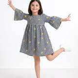 Gingham Checks Dress