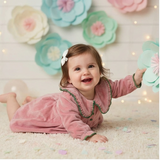 Tiny Baby Blush Frock