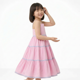 Zig Zag Lace Maxi Dress