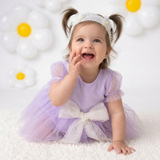 Lavender Laughter Romper Frock