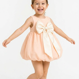 Rose Glow Balloon Dress