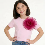 Organza Rose Tee