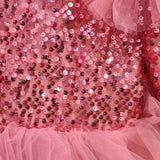 Sparkling Stardust Dress With Trail