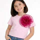 Organza Rose Tee