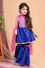 Load image into Gallery viewer, Midnight Elegance Sharara

