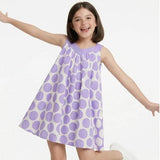 Back Tie Lavender Dress