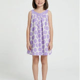 Back Tie Lavender Dress