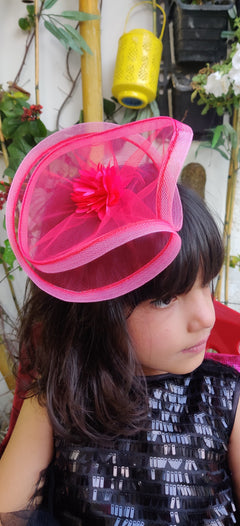 Pink Fancy Fascinator