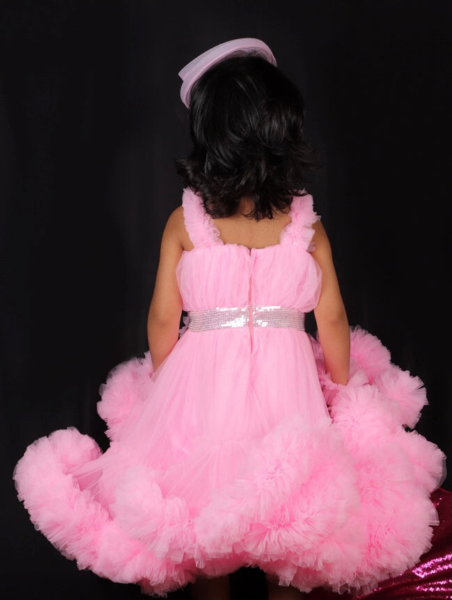 Pink Party Gown for Little Diva