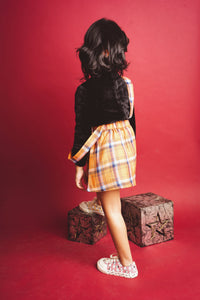 Winter Delight Checks Dress