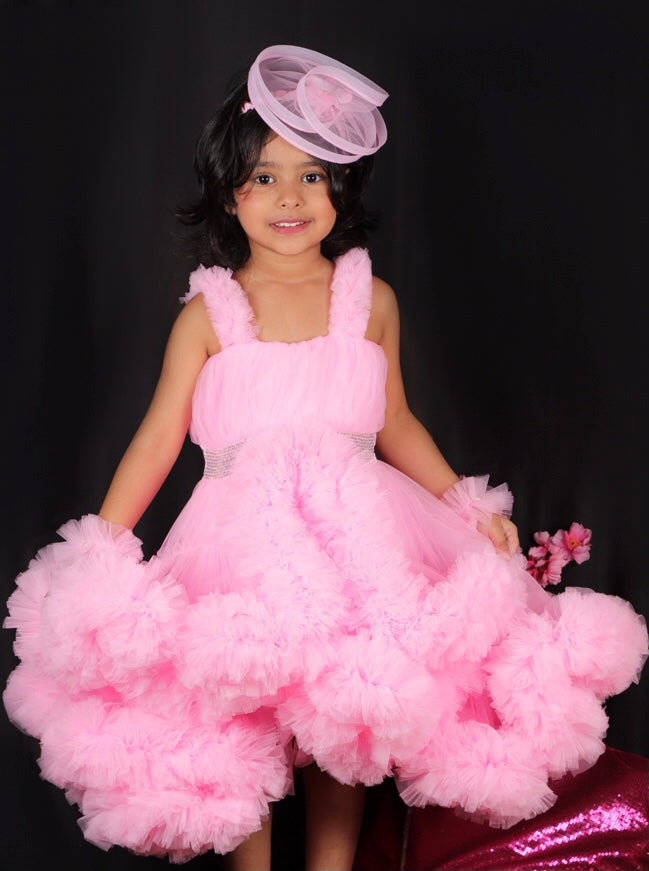 Pink Luxury Party Gown 