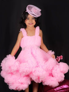 Pink Luxury Party Gown 