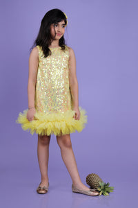 Sequin Tunic Party Dress