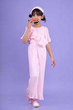 Load image into Gallery viewer, Pink Bubblegum Smoothie Jumpsuit 
