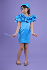 Load image into Gallery viewer, Ruffle Sleeve Tunic Dress
