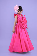 Load image into Gallery viewer, Long Bow Gowns for Parties
