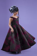 Load image into Gallery viewer, Jacquard panel gowns
