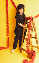 Load image into Gallery viewer, Midnight Glow Pom Pom Suit
