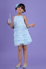 Load image into Gallery viewer, Fringe Tunic Dress for Lil girls 
