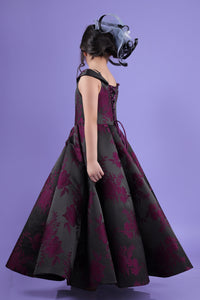 Forest Grace Panel Gown 