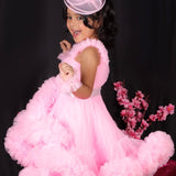 Pink Gown for Little Girls