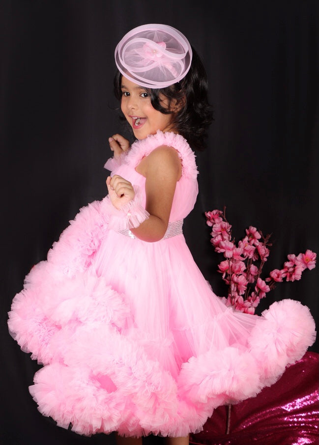 Pink Gown for Little Girls