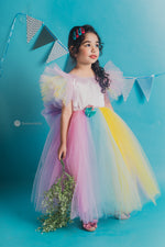 Load image into Gallery viewer, Unicorn Dress with Ruffles &amp; Tulle

