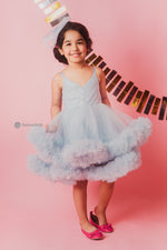 Load image into Gallery viewer, Breezy Blue Fairytale Dress
