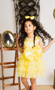 Yellow Mellow Pearl Dress