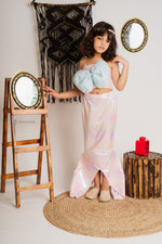 Load image into Gallery viewer, Girls Pink Mermaid Dress
