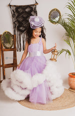 Load image into Gallery viewer, Blueberry Ruffled Gown 
