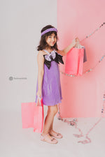 Load image into Gallery viewer, Lavender Mousse Summer Dress
