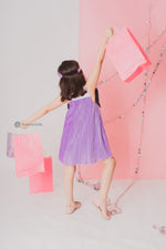 Load image into Gallery viewer, Lavender Mousse Summer Dress
