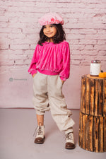 Load image into Gallery viewer, Tokyo Walk Pants Set for Little Girls 
