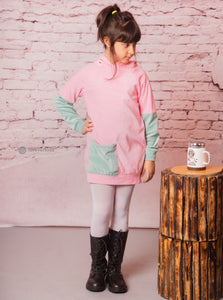  Japanese Tokyo Hoodie Dress for Girls 