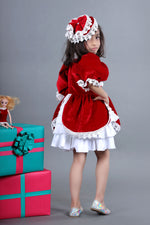 Load image into Gallery viewer, Red Elf Dress for Christmas Theme 
