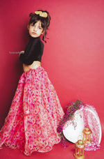 Load image into Gallery viewer, Floral Lehenga for Little Girls
