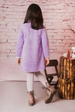 Load image into Gallery viewer, Suede  Stylish French Fashioned Coat for Winter Look 
