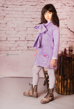 Load image into Gallery viewer, Suede Lavender Fabulously French Coat with Pockets
