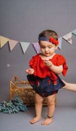 Load image into Gallery viewer, First Steps Party Romper
