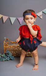 Load image into Gallery viewer, First Steps Party Romper
