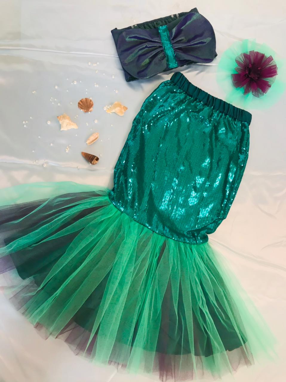 Sea Green Dream Mermaid Dress