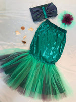 Load image into Gallery viewer, Sea Green Dream Mermaid Dress
