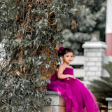 Orchid Flower Dress