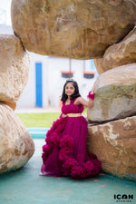 Load image into Gallery viewer, Luxury Party Gown for Girls 
