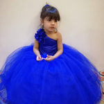 Blue Tulle Birthday Gown 