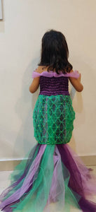 Mermaid Party Gown with Ruffles 