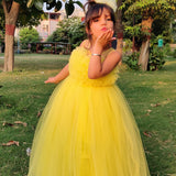 Yellow Lily Party Dress