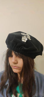 Load image into Gallery viewer, Fancy Beret Cap
